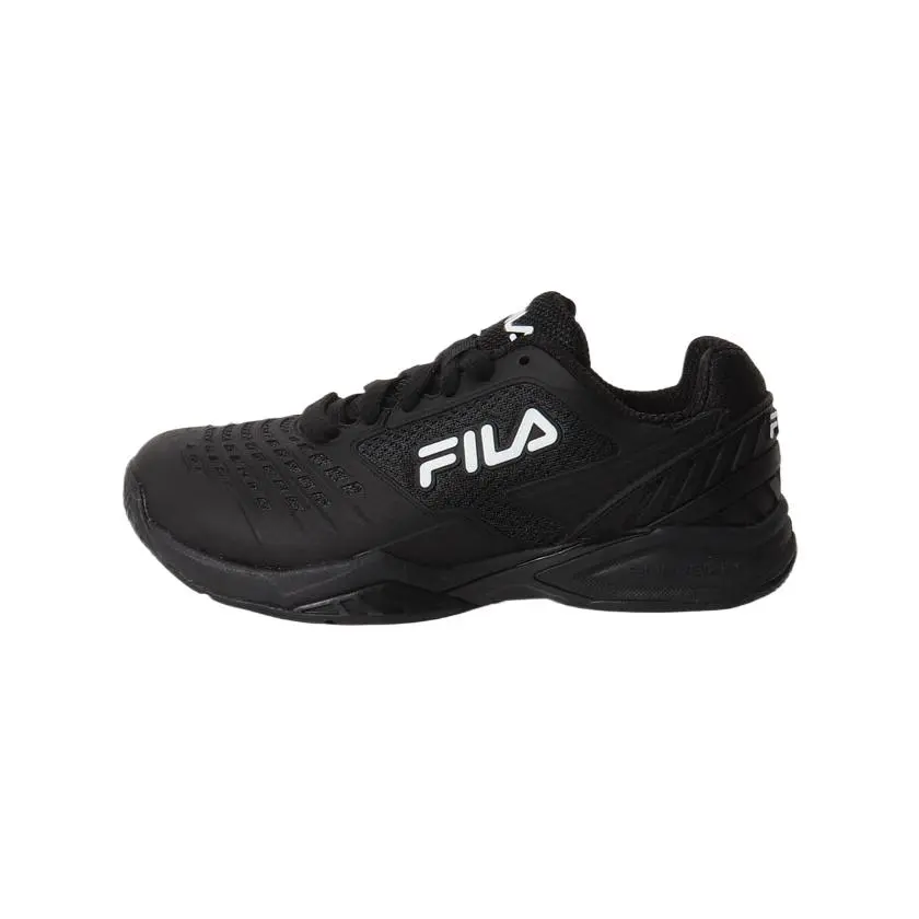 FILA Axilus 2 Cushioning, Breathable, And Resilient Design Low Top Tennis Shoes Unisex Black