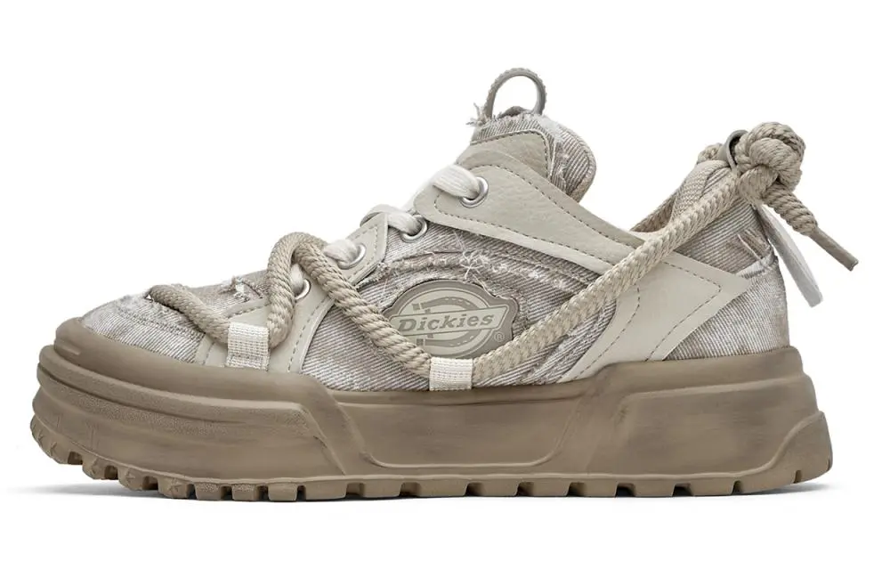 Dickies Wear-Resistant Low-Top Skateboard Shoes Men's Cappuccino