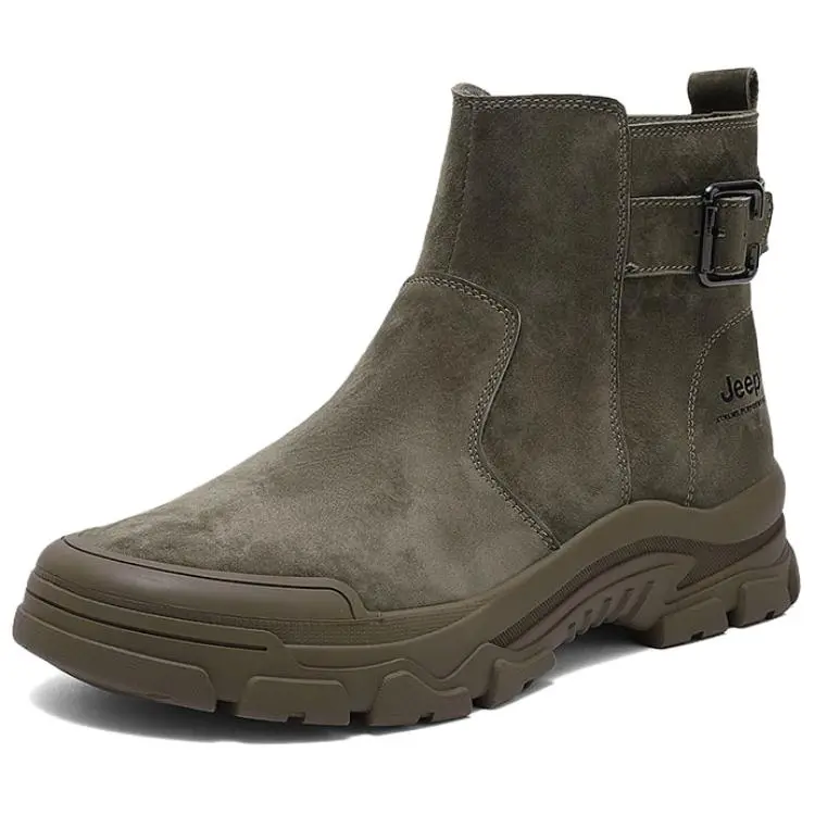 Jeep Short Martin Boot Men's Khaki