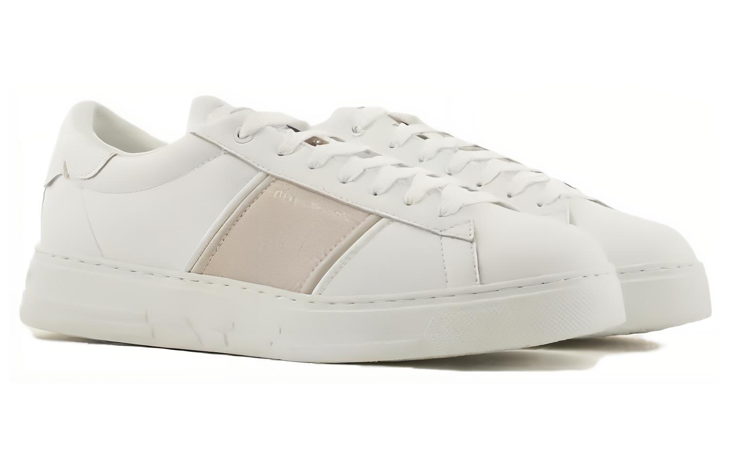 EMPORIO ARMANI Logo Printed Lace Up Sneakers купить в интернет-магазине Yoocart с быстрой доставкой по России.