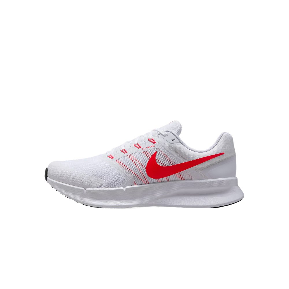 Nike Run Swift 3 Abrasion Resistant Low Top Running Shoes Men's White Red