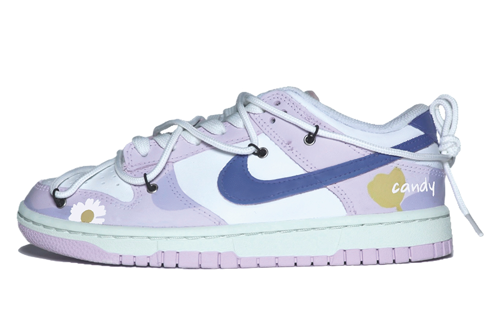 Nike Dunk Starry Future Year Of The Dragon Limited Edition Low-Top Skateboard Shoes Women's Blue Purple White