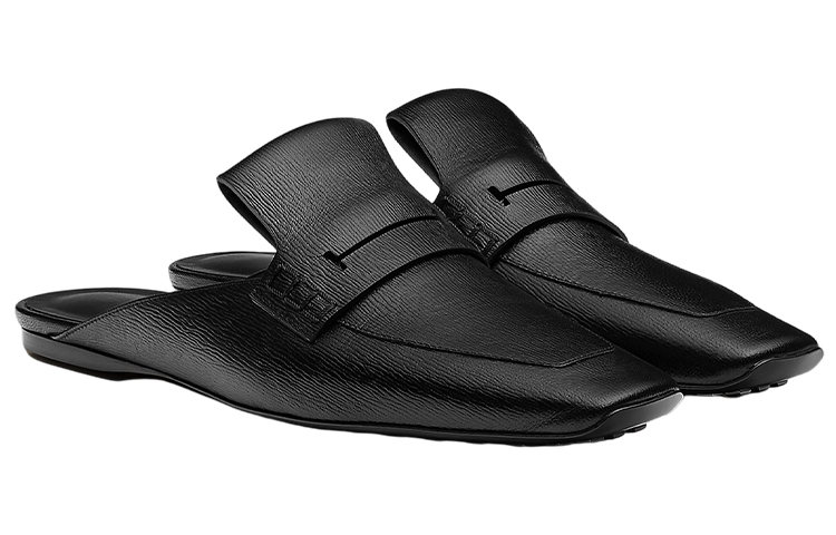 HERMES Closed Toe Slippers Women's Black купить в интернет-магазине Yoocart с быстрой доставкой по России.