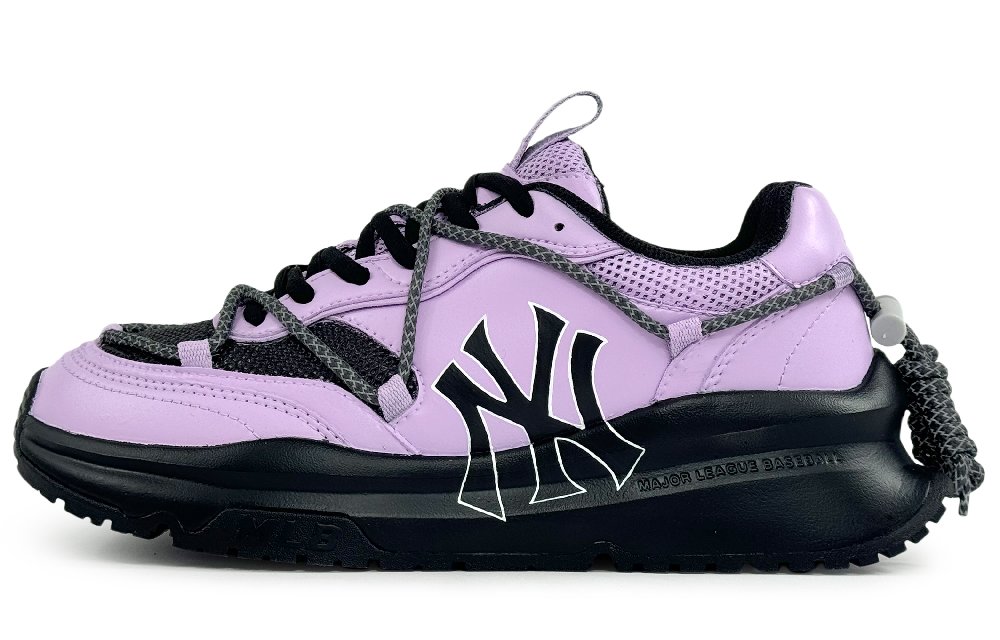 MLB Chunky Runner Chunky Sneakers Unisex Low-Top Black/Purple