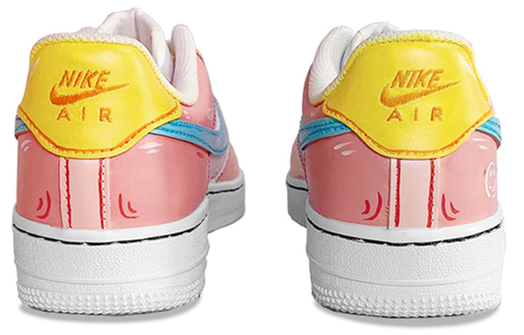 Nike Air Force 1 Skateboard Shoes Women's Low top Pink/Blue/Oranges купить в интернет-магазине Yoocart с быстрой доставкой по России.