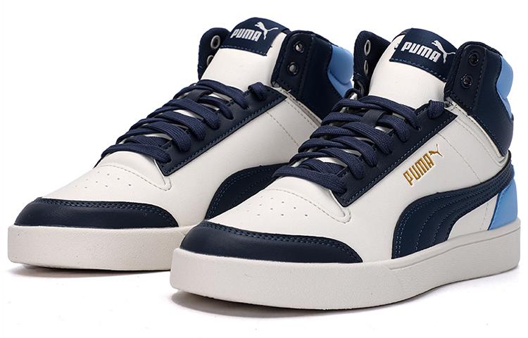 PUMA Shuffle Mid Mid Tops Casual Skateboarding Shoes Unisex Blue White купить в интернет-магазине Yoocart с быстрой доставкой по России.