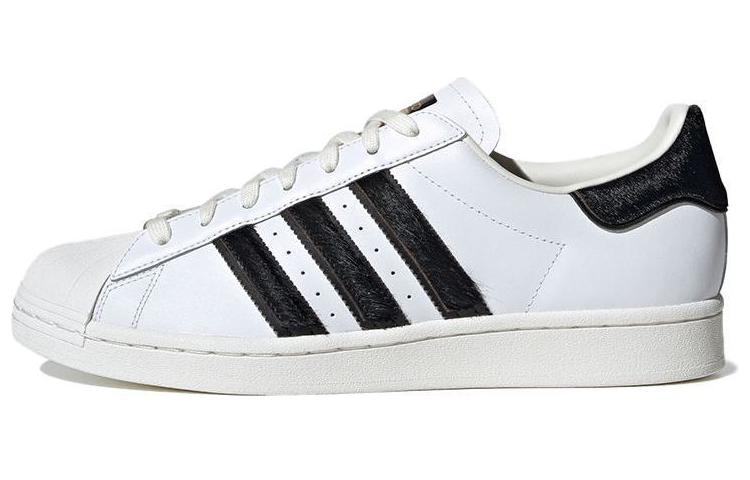 Adidas Originals Superstar Shoes 'White Black Gold'