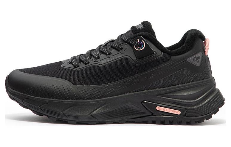 361° Rain Screen Cushioning Slip Resistant Low Top Running Shoes Women's Black