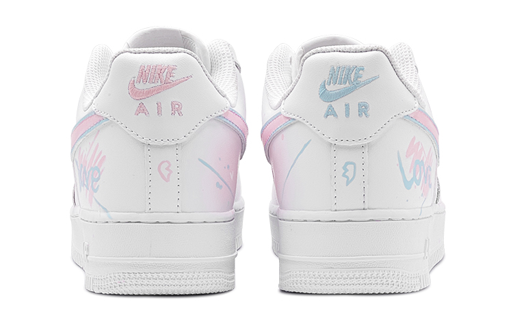 Nike Air Force 1 Low Air Force 1 Low Top Skateboard Shoes Men's Pink Blue купить в интернет-магазине Yoocart с быстрой доставкой по России.