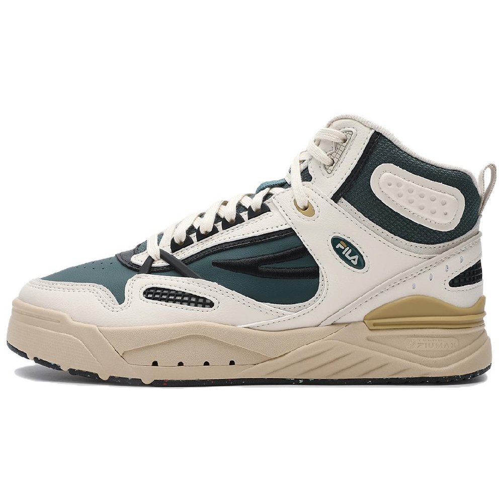 FILA High Top Sneakers 'White Green' Women's