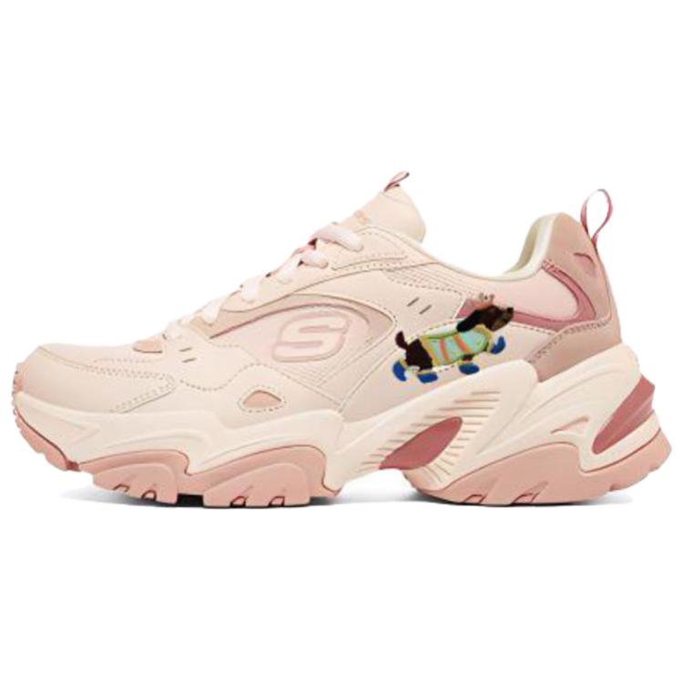Skechers Stamina V2 Low Top Chunky Sneakers Women's Pink