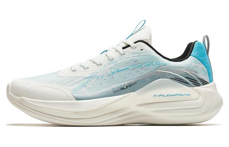 Anta Lingyun 4 Lightweight Wear-resistant And Non-slip Low-Top Running Shoes Men's White Cyan