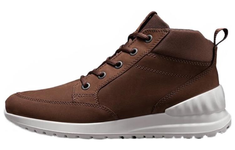 Ecco Elegant Light Collection Mid-Top Chunky Sneakers Men's Terracotta
