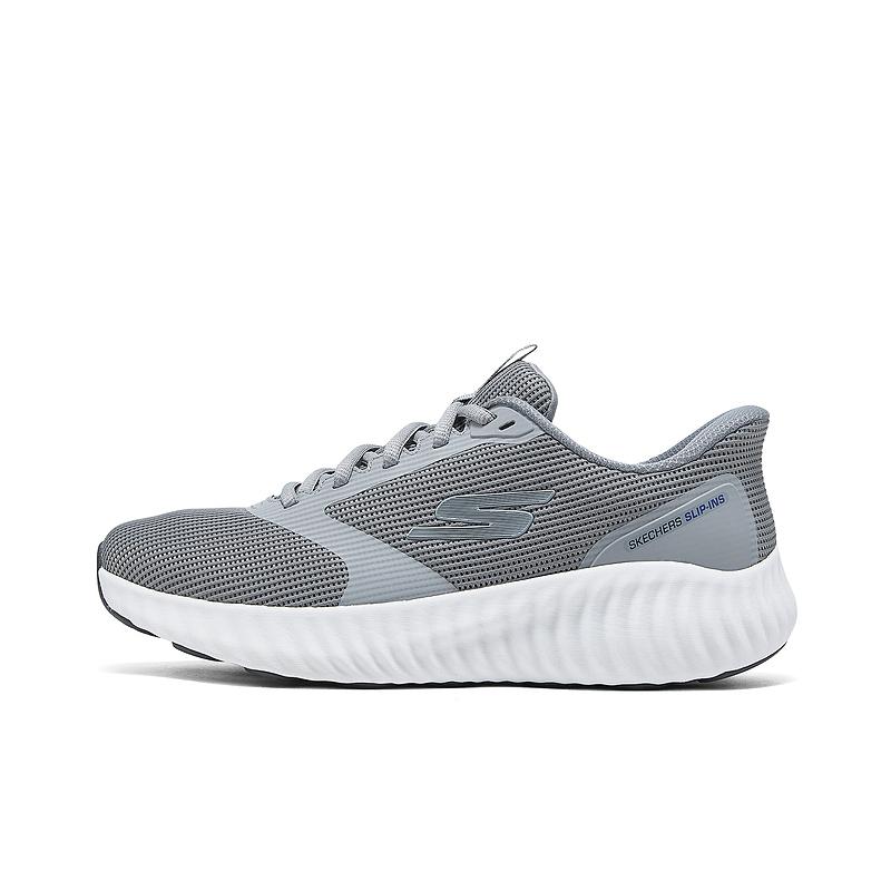 Skechers MEN'S GO Breathable And Sweat-absorbent Low-Top Running Shoes Men's Gray