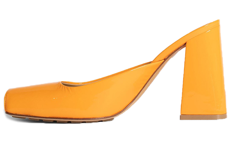 Bottega Veneta Closed Toe Slippers Women's Orange