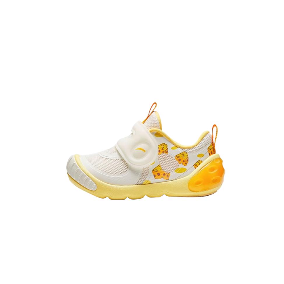 Antakids Slip Resistant Low Top Toddler Shoes White Yellow Infant And Toddler