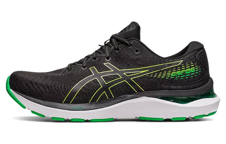Asics Gel Cumulus 24 'Black Lime Zest'