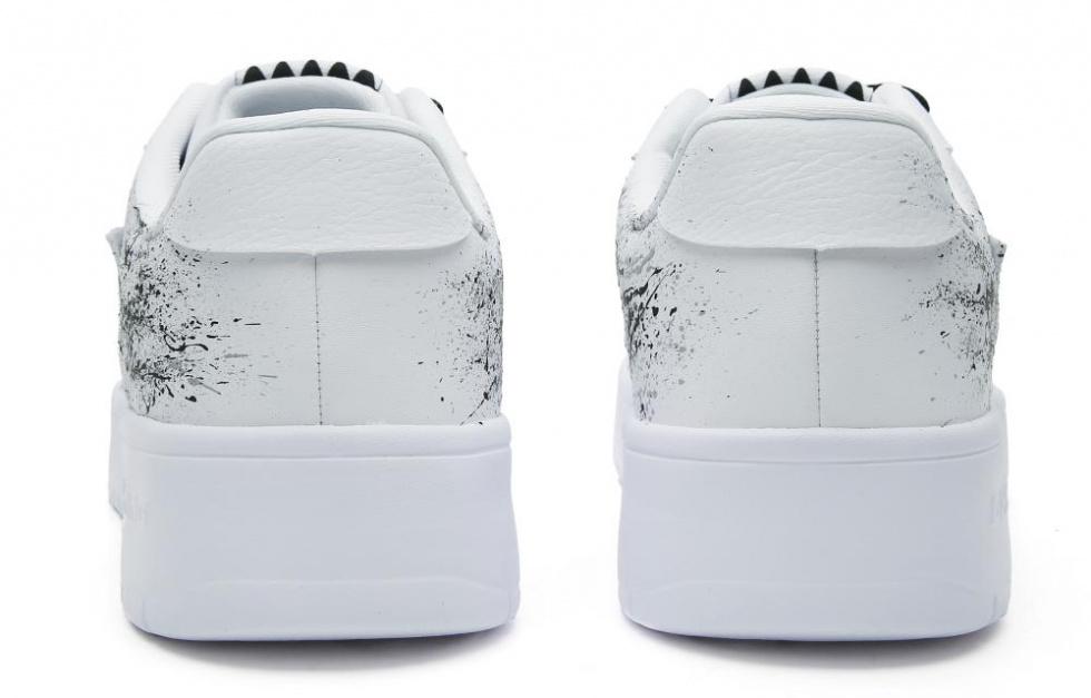 LiNing Pontoon Boats Slip Resistant Abrasion Resistant Low top Skateboard Shoes Men's White Black купить в интернет-магазине Yoocart с быстрой доставкой по России.