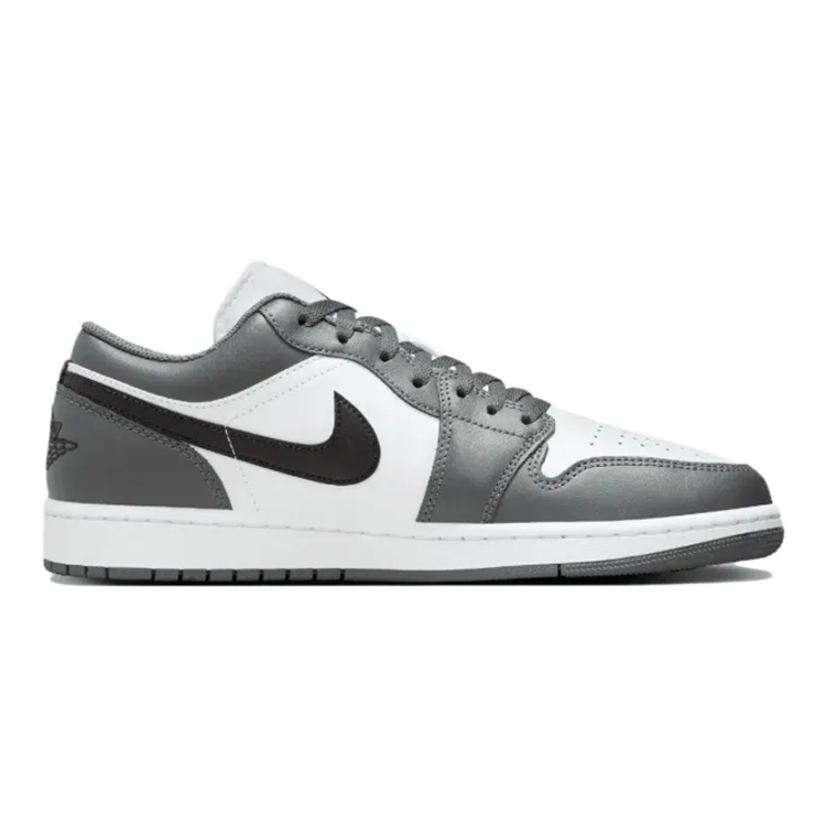 Jordan Air Jordan 1 Vintage Basketball Shoes Unisex Low Top White/Gray