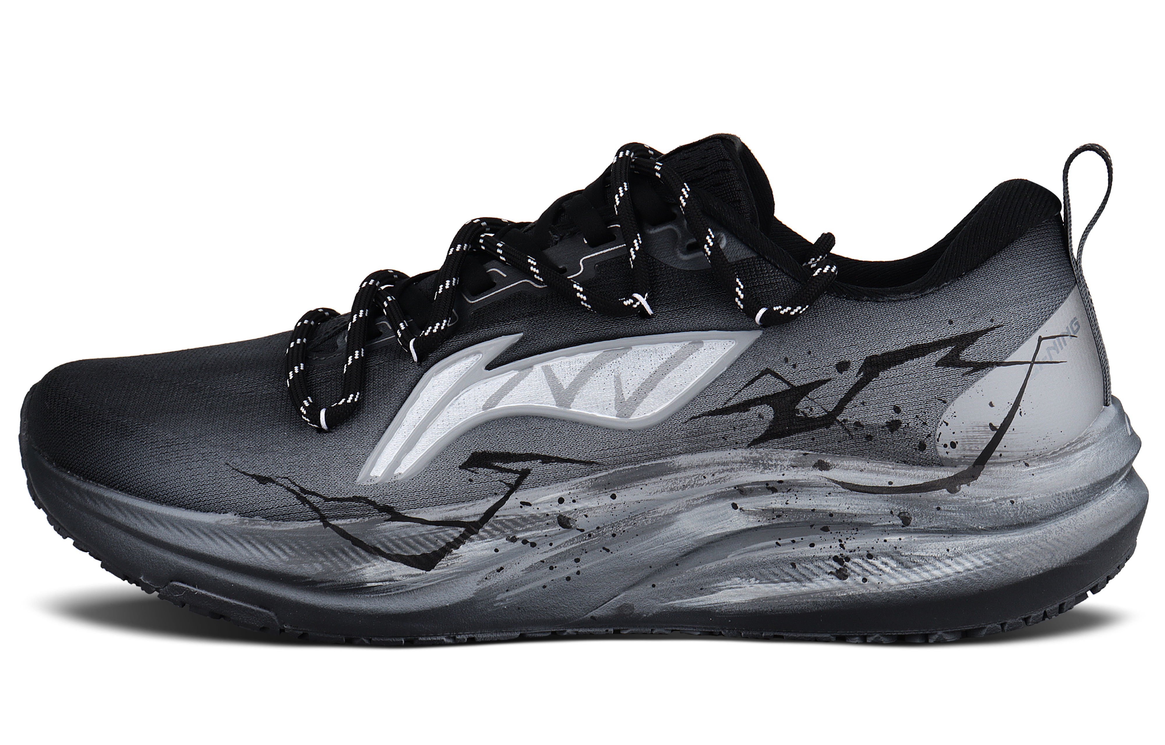 LINING Red Hare 8 Running Shoes Men's Low top Gray, White