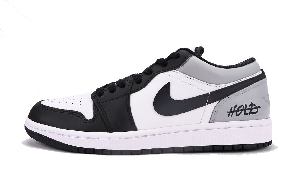 Jordan Air Jordan 1 Vintage Basketball Shoes Men Low Top Gray