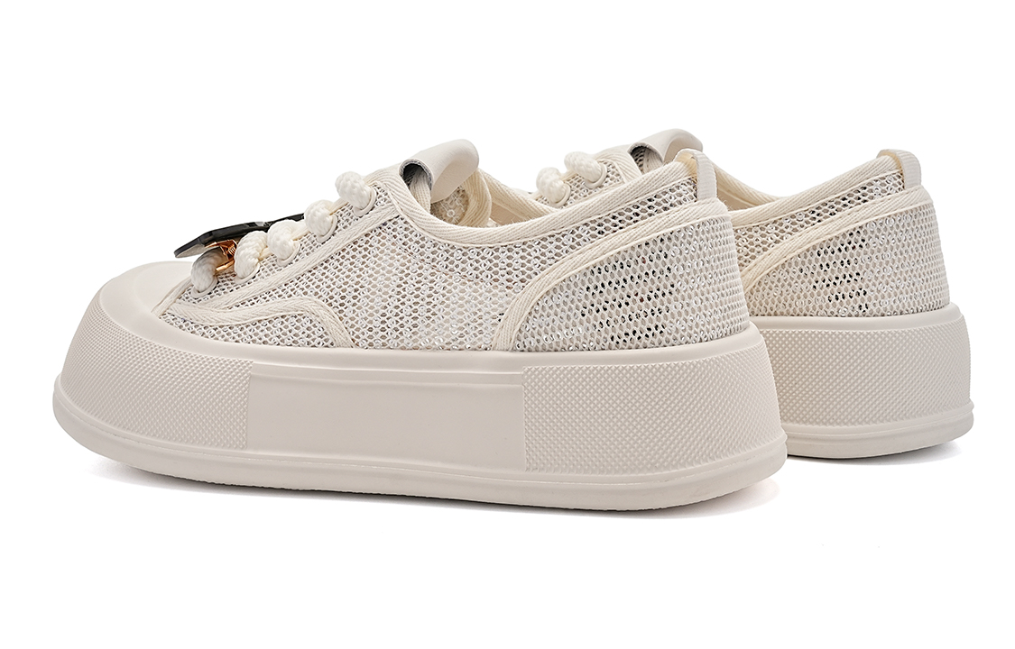 EBLAN Low Top Skateboard Shoes Women's Silver купить в интернет-магазине Yoocart с быстрой доставкой по России.