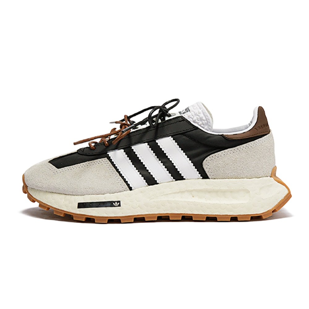 Adidas Originals Retropy E5 Anti-Slip Wear-Resistant Low-Top Running Shoes Unisex Gray Brown