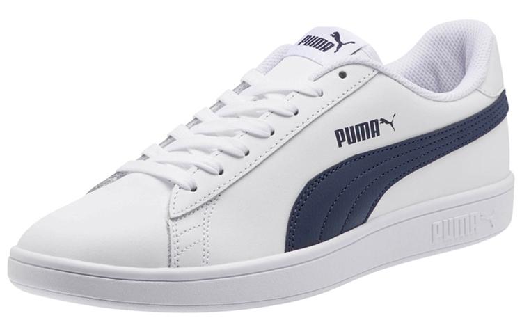 PUMA Smash V2 L ' 'White Blue'