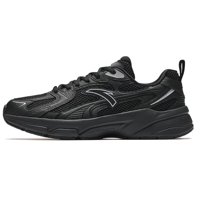 Anta Breathable And Lightweight Low Top Casual Shoes Men's Black