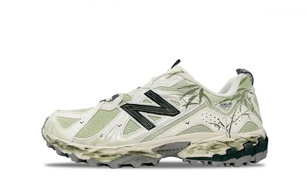 New Balance 610T Abrasion Resistant Low Top Mountaineering Hiking Shoes Unisex White Green