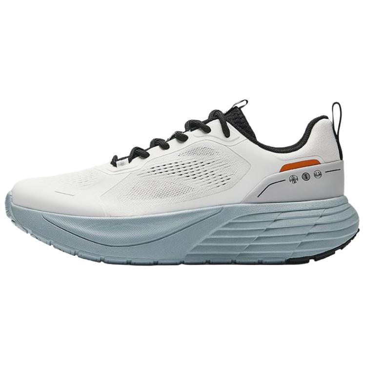 Anta Abrasion Resistant Breathable Low Top Casual Shoes Men's Blue White
