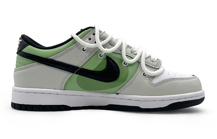 Nike Dunk Low 'Black' Panda Anti Slip Wear Resistant Low Top Skateboard Shoes Women's White Gray Green купить в интернет-магазине Yoocart с быстрой доставкой по России.