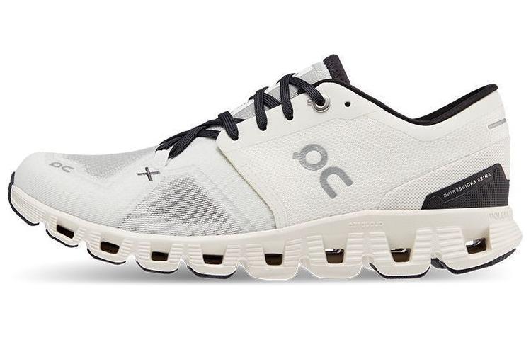 On Running Cloud X 3 White Black Women's