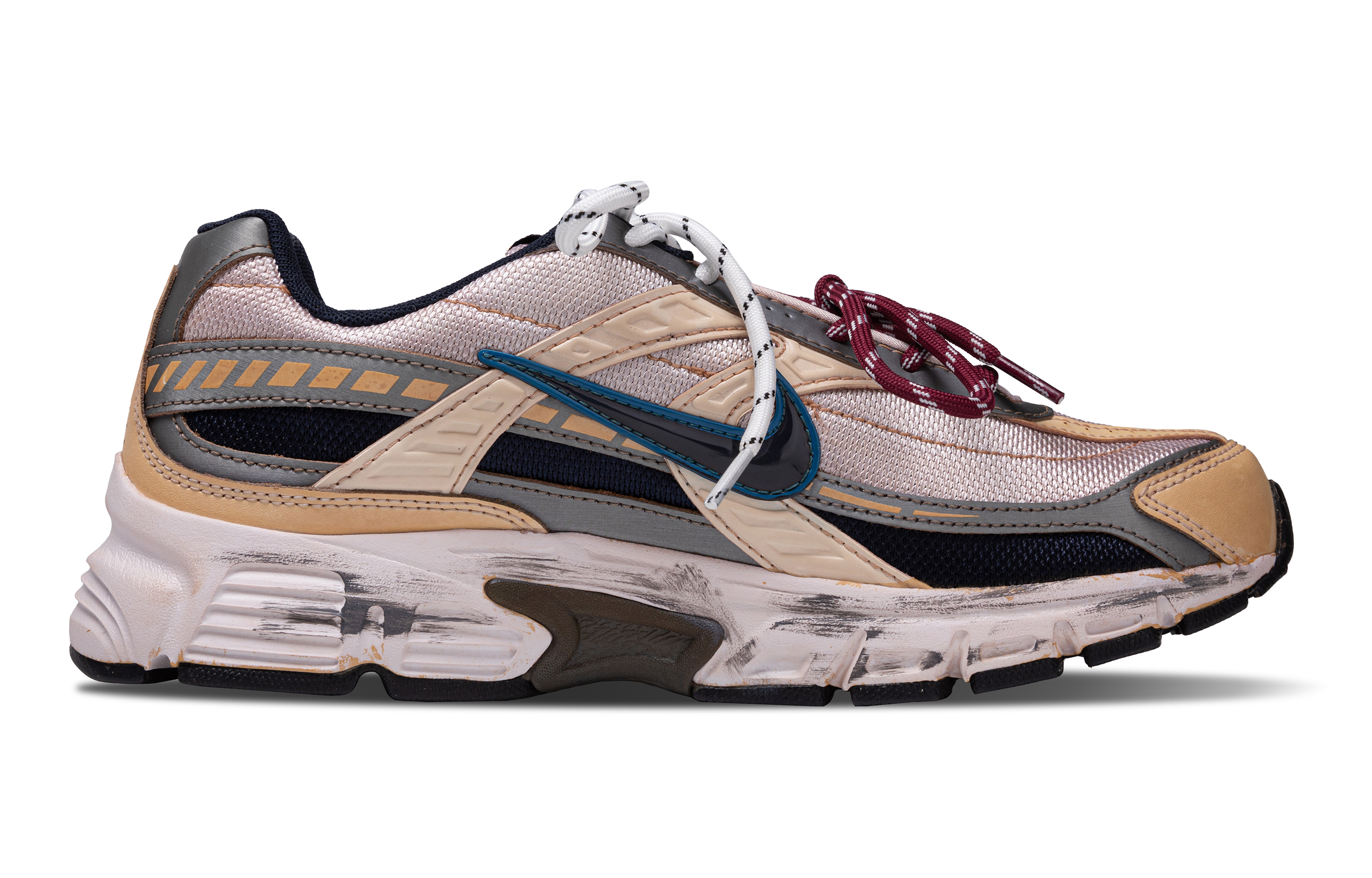 Nike Initiator Cushioning, Slip Resistant, And Abrasion Resistant Low Top Running Shoes Men's Brown купить в интернет-магазине Yoocart с быстрой доставкой по России.