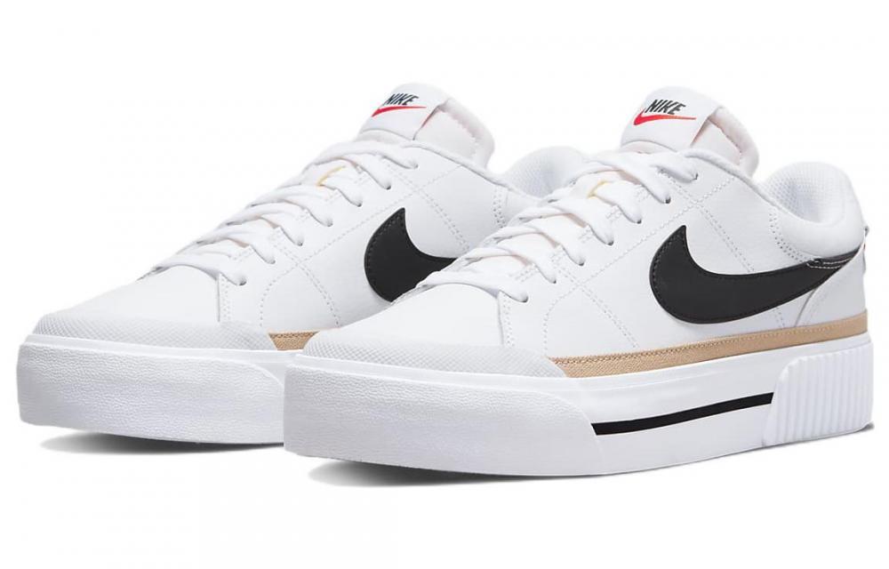 Nike Court Legacy Lift White Black Women's