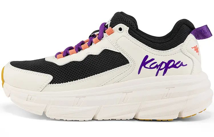 Kappa Breathable And Lightweight Low Top Casual Shoes Unisex Black