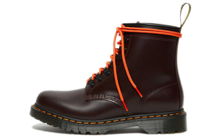 Dr. Martens 1460 Ben Smooth Martin Boots 'Brown Red'