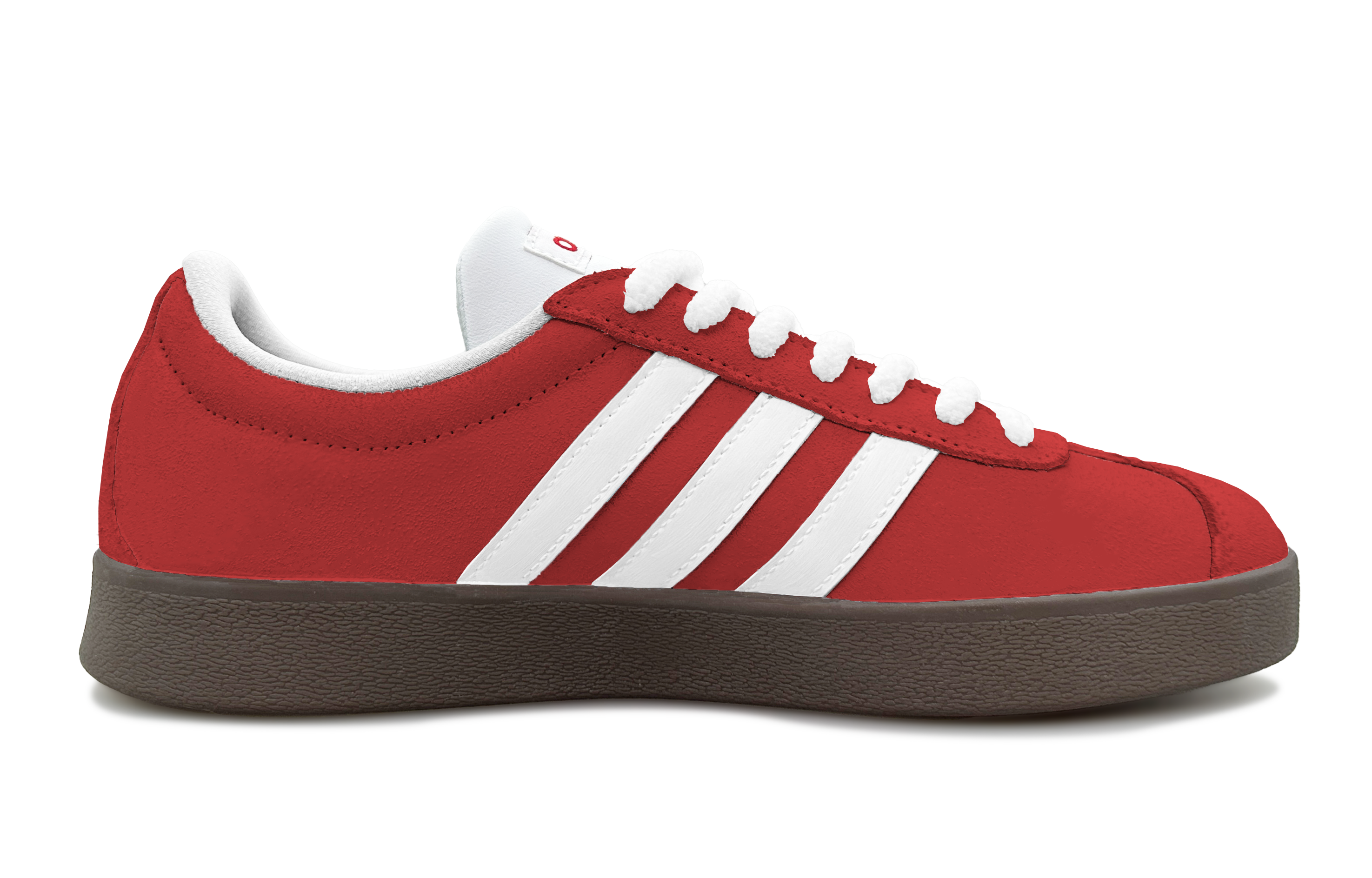 Adidas VL Court 2.0 Skateboard Shoes Women's Low top Red/White/Brown купить в интернет-магазине Yoocart с быстрой доставкой по России.