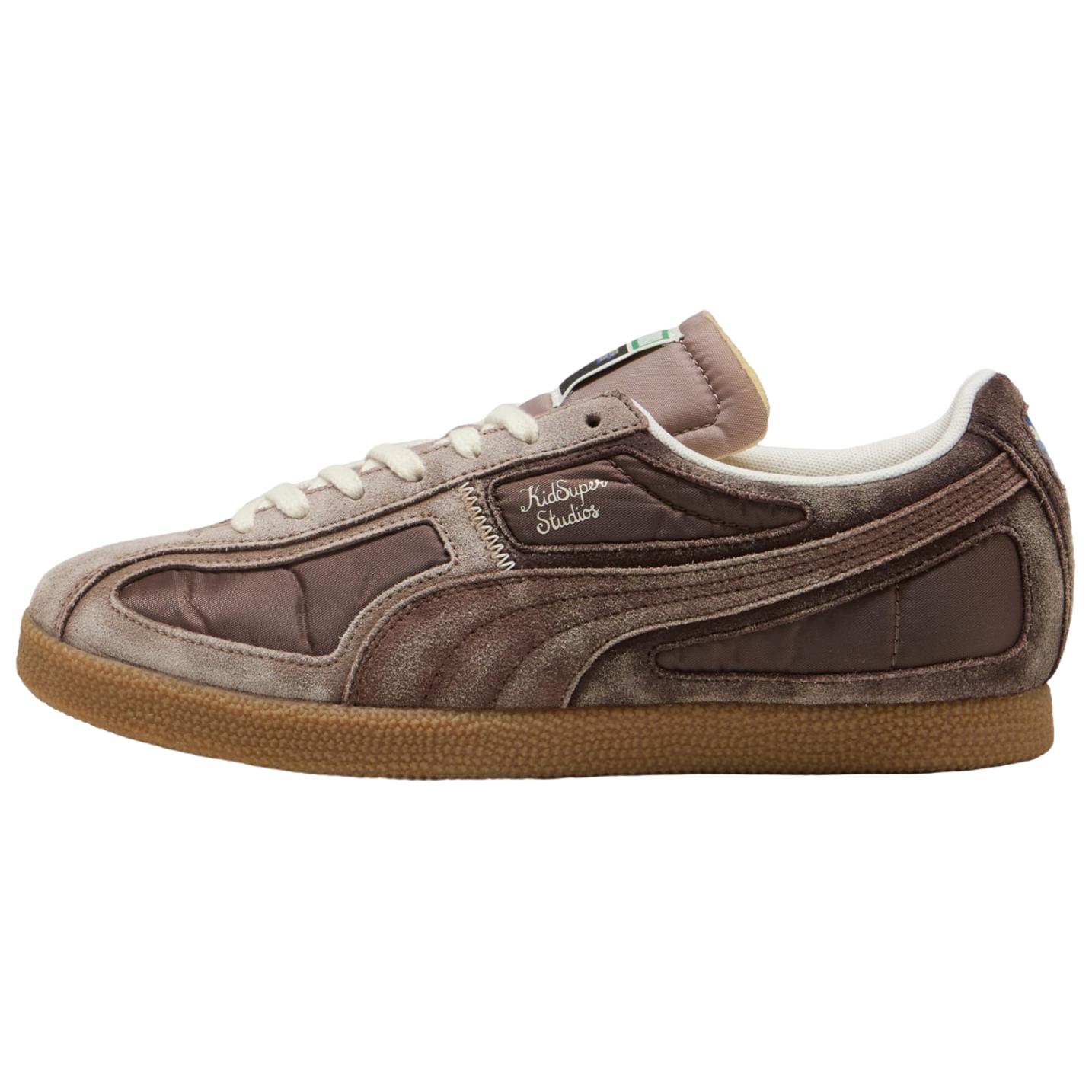 KIDSUPER STUDIOS x PUMA Brasil Skateboard Shoes Unisex Coffee Brown