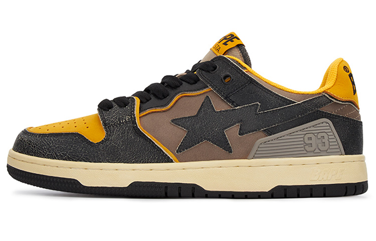 A BATHING APE Sk8 Sta 'Yellow Brown'