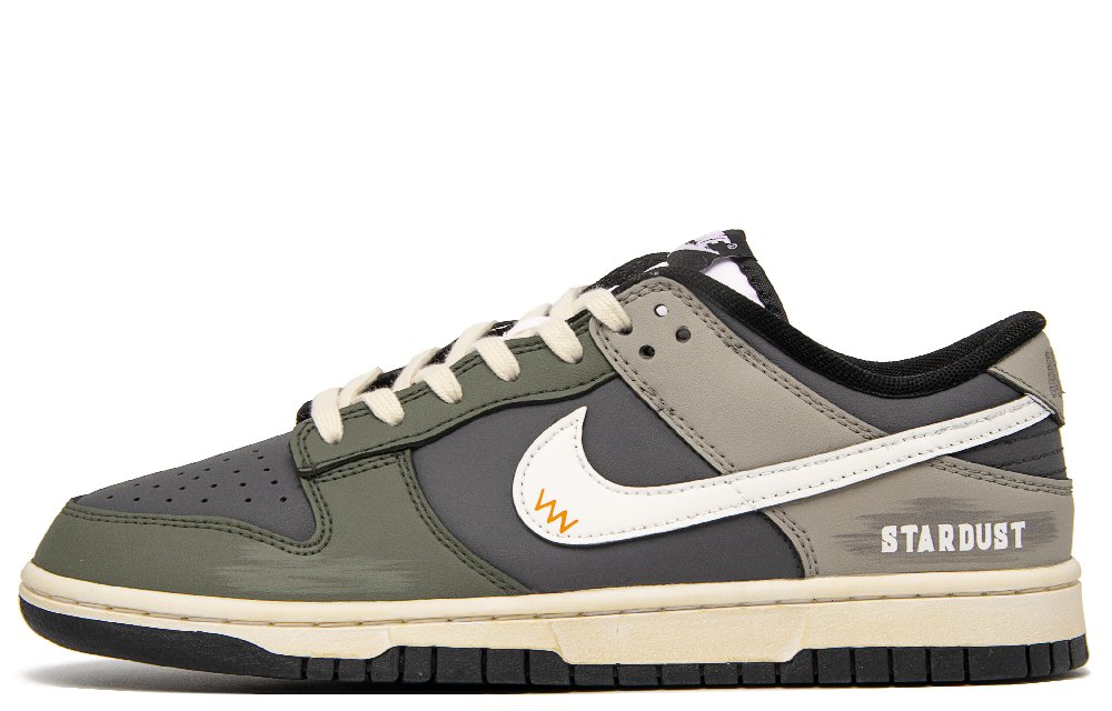 Nike Dunk Pine Wood Cabin Anti-Slip Wear-Resistant Low-Top Skateboard Shoes Unisex Gray Brown