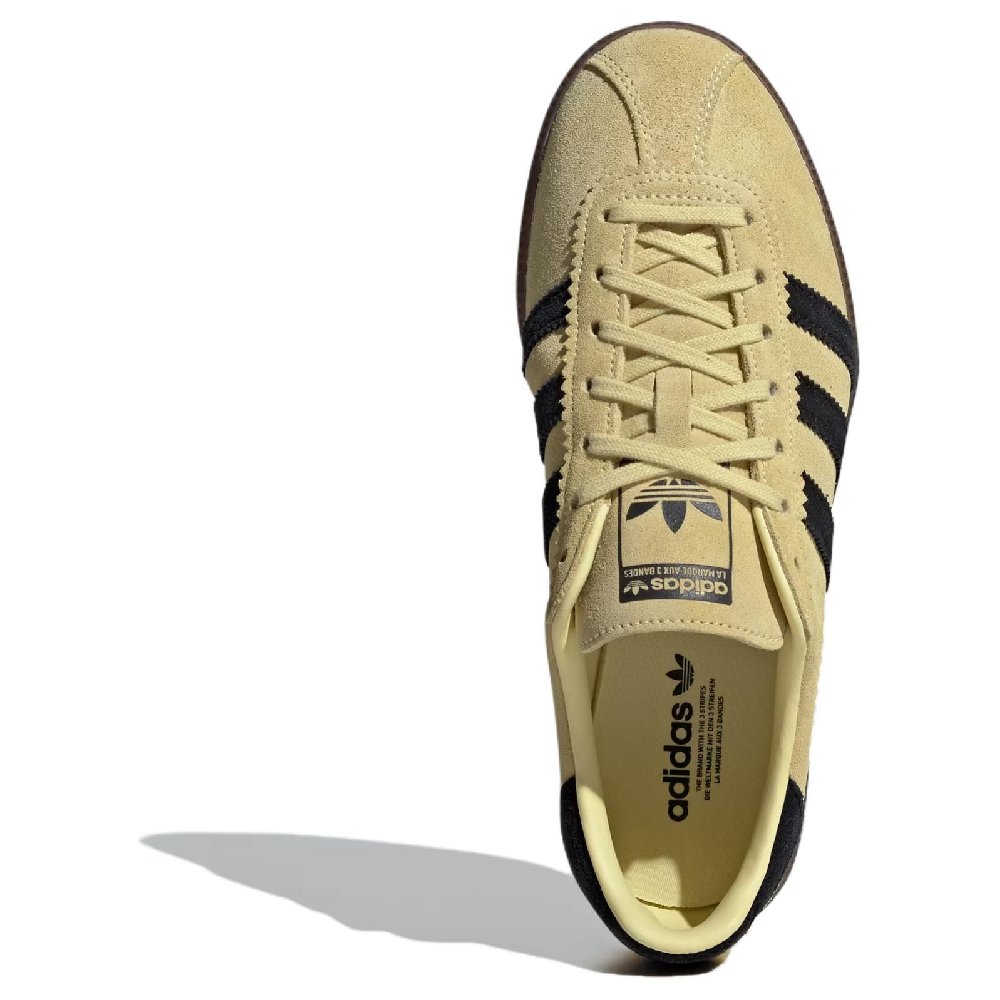 Adidas Bermuda Powder Yellow Black Women's