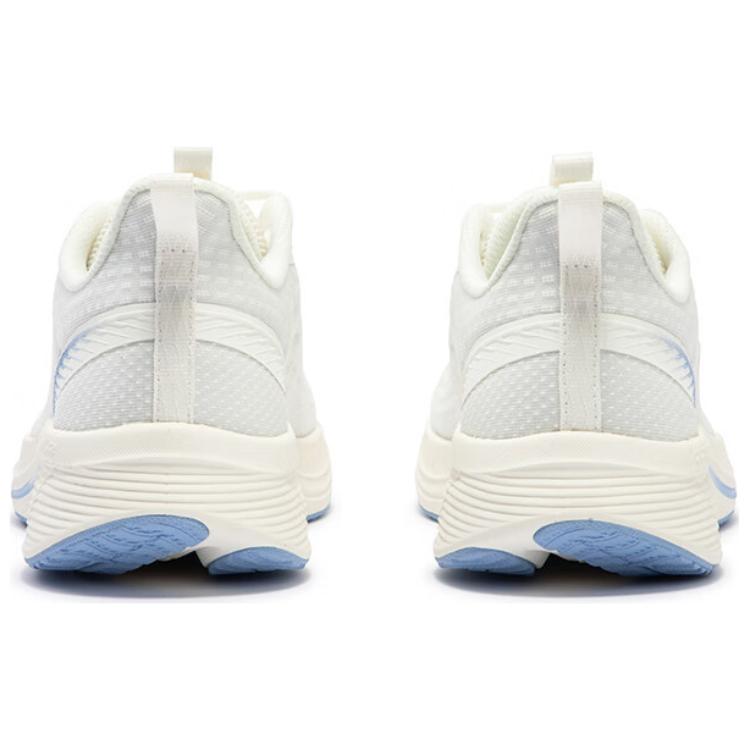 361° Slip Resistant And Breathable Low Top Running Shoes Men's White Blue