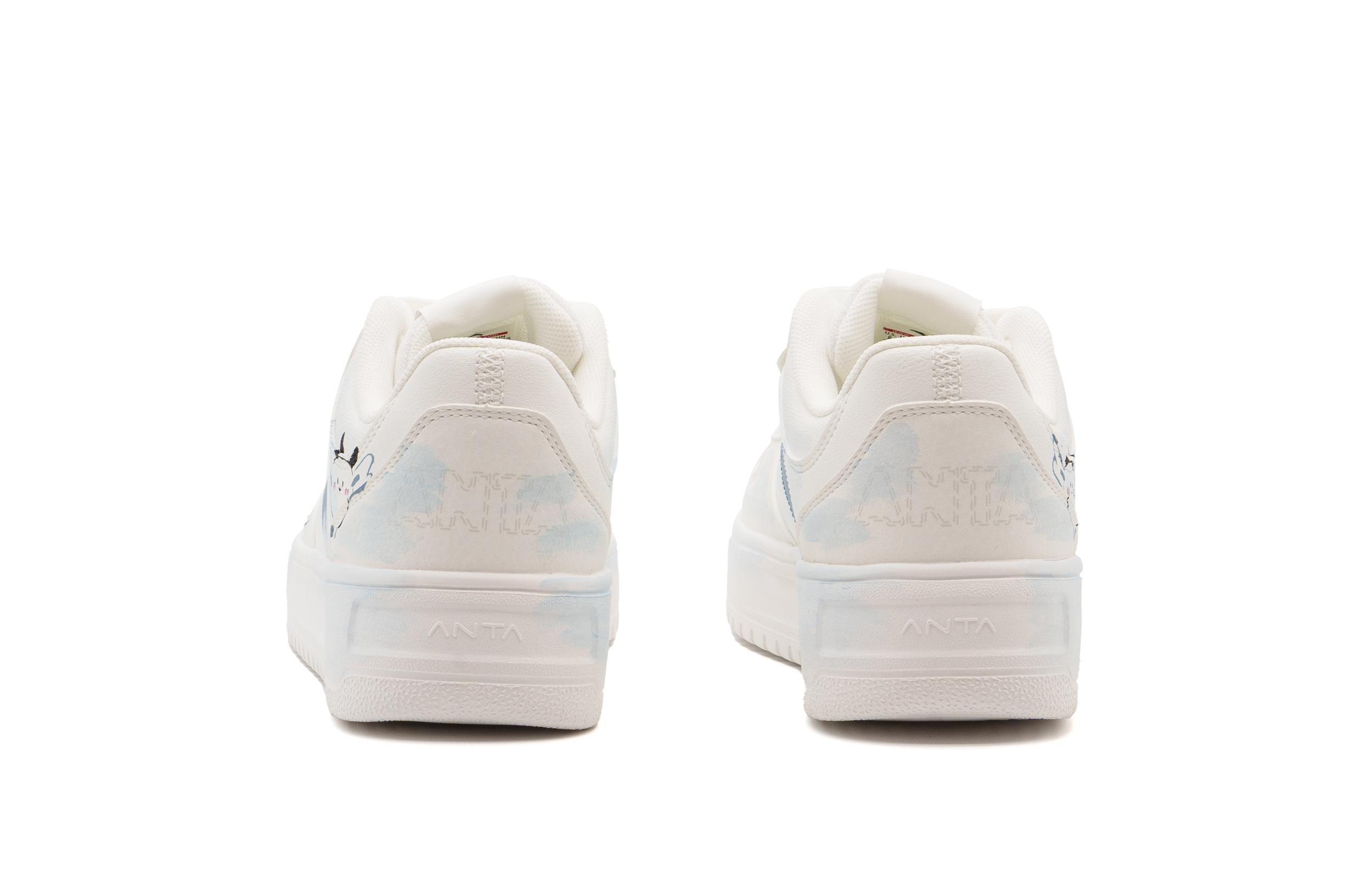Anta Relaxed Cushioning Coverage Low top Skateboard Shoes Unisex White купить в интернет-магазине Yoocart с быстрой доставкой по России.
