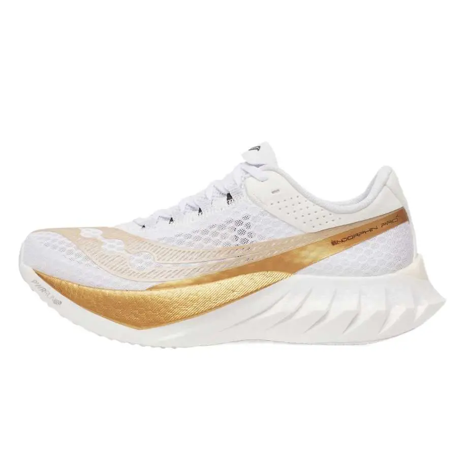 Saucony Endorphin Pro 4 Low top Running Shoes Men's White Gold