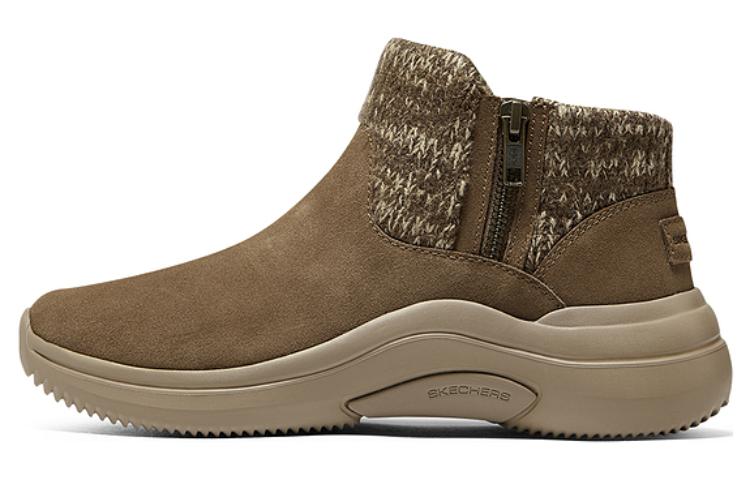 Skechers Warm And Wear-Resistant Snow Boots Women's Brown