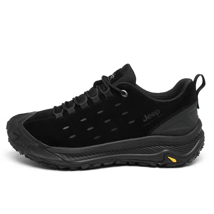 Jeep Low Top Outdoor Shoes Men's Black