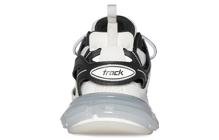 Balenciaga Track Clear Sole White Black