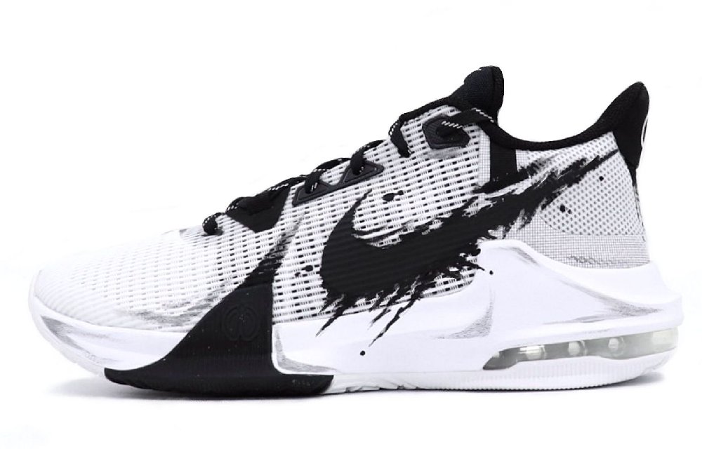 Nike Air Max Impact Basketball Shoes Men Low Top White/Black