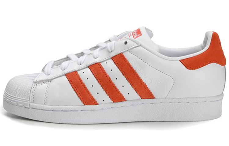 Adidas Originals Superstar Orange 'White'